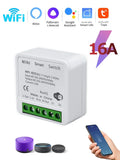 16A 20A Tuya WiFi Smart Switch RF 433Mhz Relay Breaker Module 2-Way Control Smart Life App Remote Works with Google Home Alexa