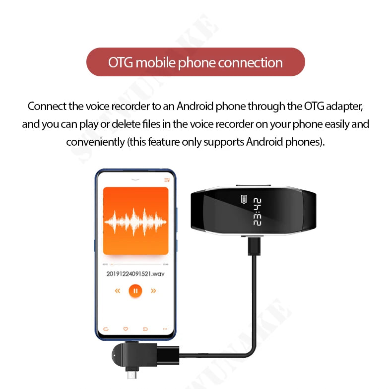 Mini Camera Smart Watch Voice video Recorder 1080P HD DV Professional digital Wireless Cam for Business/Home/Office/Sport
