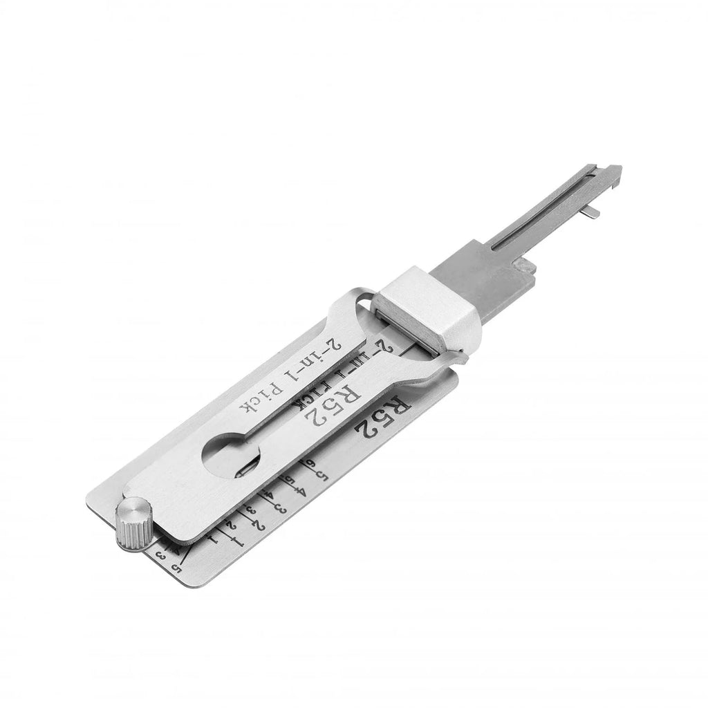 Lishi 2 in 1 KW1 KW5 SC1 SC4 SS001 Pro SS002 Pro R52/R52L M1/ MS2 AM5 SS002R Locksmith Tools for Home Door Civil Locks