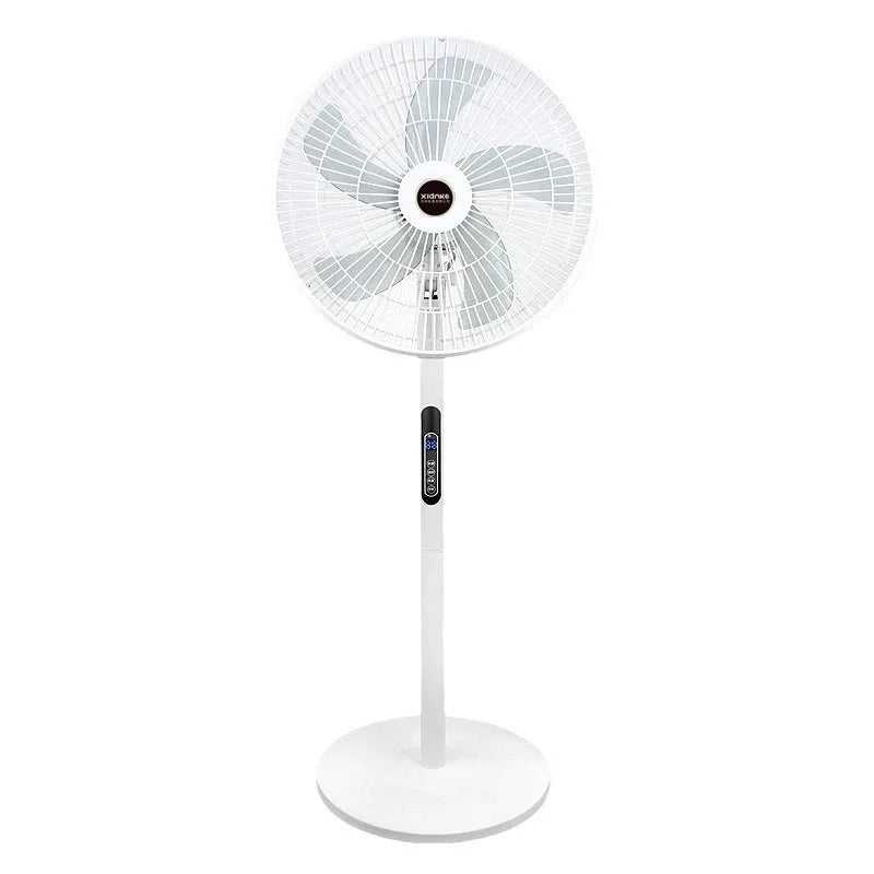 Smart Home Remote Control Electric Fan 16-Inch 8-Gear Large Wind with Timing Remote Control Home Stand Fan