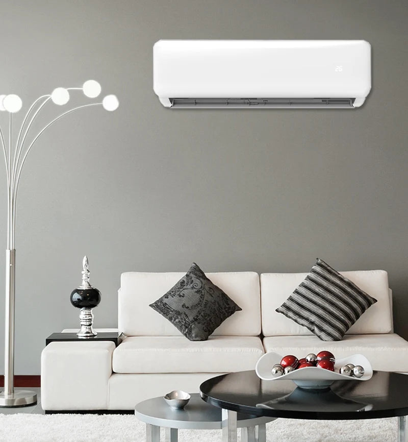 Smart Home AC 9000BTU 12000BTU, High Efficiency Cooling, R32 Gas, Black, CE Certified, Energy Efficient Air Conditioner