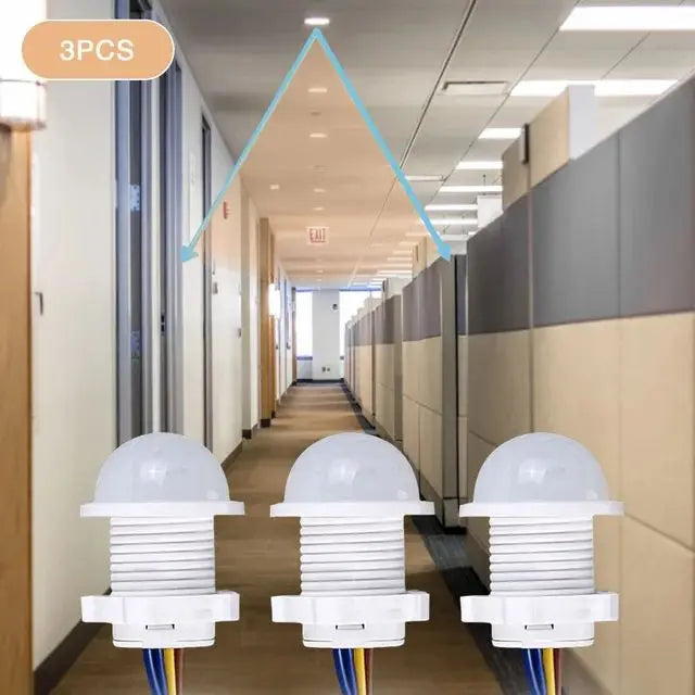 Infrared Body Sensor Switch PIR Sensor Detector Switch 110V 220V Motion Sensor Switch For Home Ceiling Lamp LED Lighting
