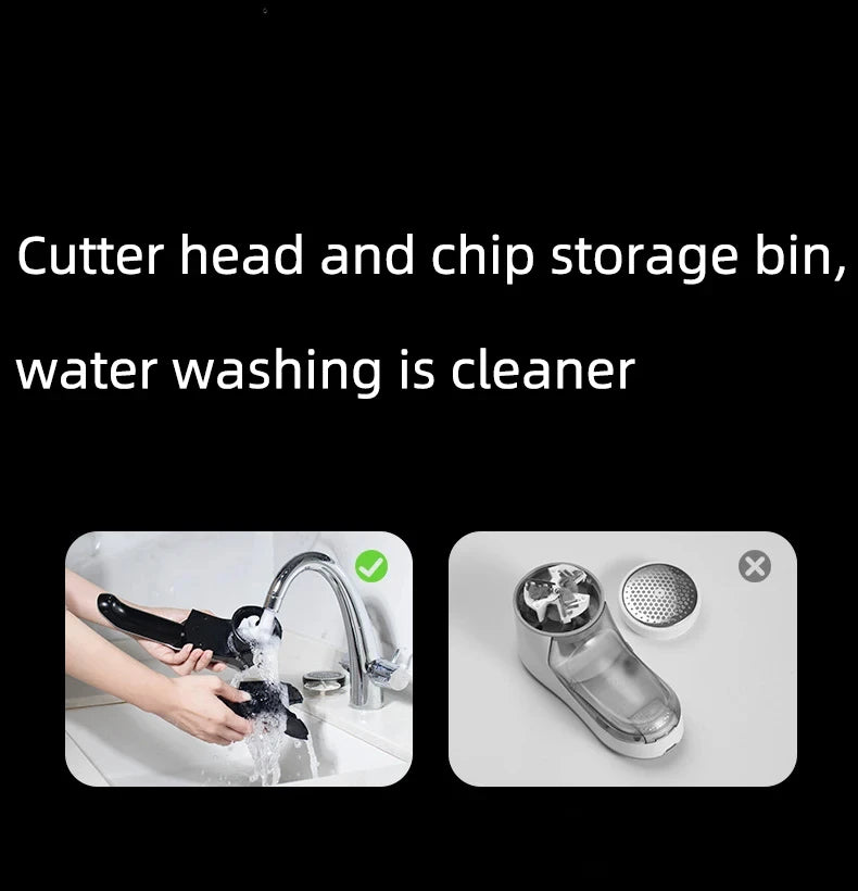 45W Commercial Hairball Trimmer Clothes Lint Remover Spool Machine Professional Electric Lint Remover Dry Cleaners Shaving Ball