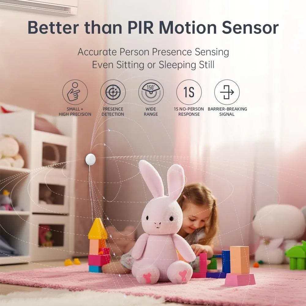 LinknLink Smart Home Bridge Emotion Presence Sensor, mmWave Radar WiFi Smart Motion Sensor,IR, Work with Alexa and Google Home