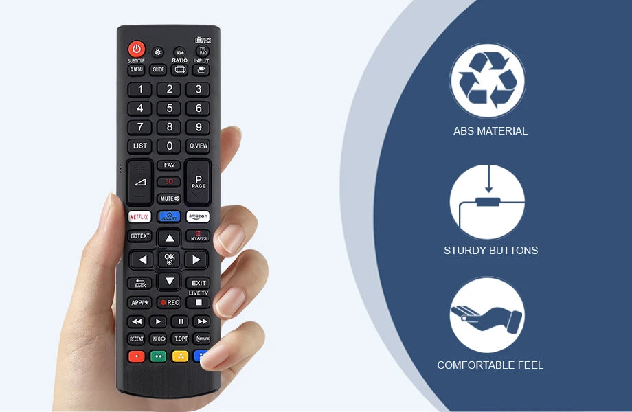 Universal Remote Control for All LG Smart TV LCD LED OLED UHD HDTV Plasma Magic 3D 4K Webos TVs AKB75095307 AKB75375604 AKB75675