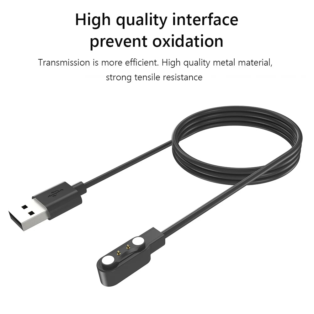 Magnetic Smart Watch Charging Cable Stable Charging USB Smart Watch Charger Smart Bracelet Charging Cable for Zeblaze Vibe 7 Pro