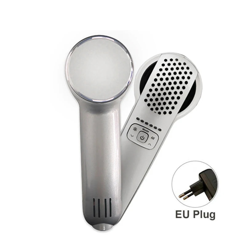 Hot Cold Hammer Home Facial Massager Lead-in Device Skin Lifting Tighten Rejuvenation Anti-aging Moisturizing Beauy Machine
