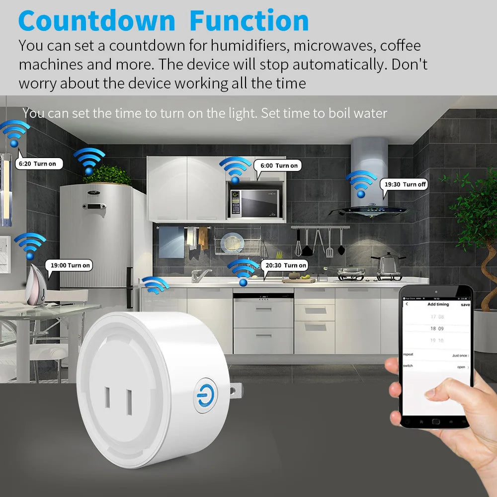The Japanese standard plug of the Tuya wifi Cozylife smart socket can be used for voice control and timing of two domestic AI