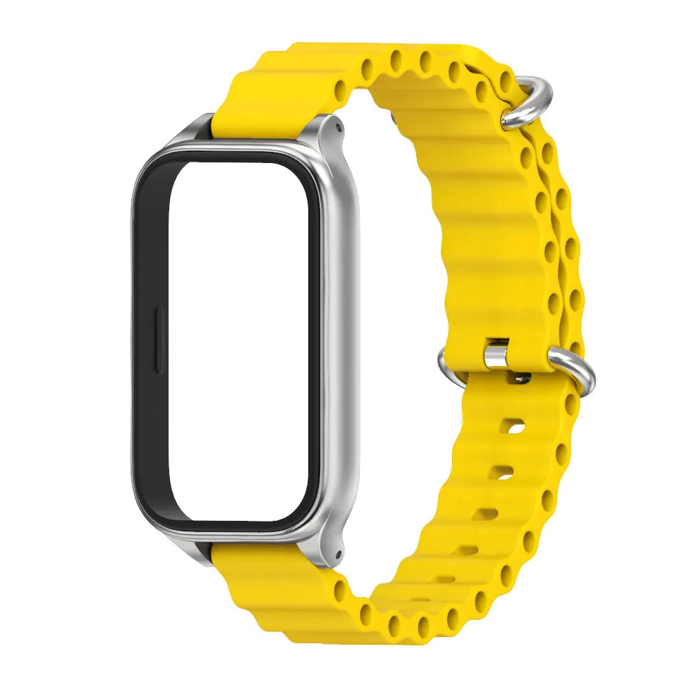 Strap for xiaomi Mi band 9 Active Bracelet Global Version Silicone Waterproof Wristband Mi Smart Band 9 Active Strap