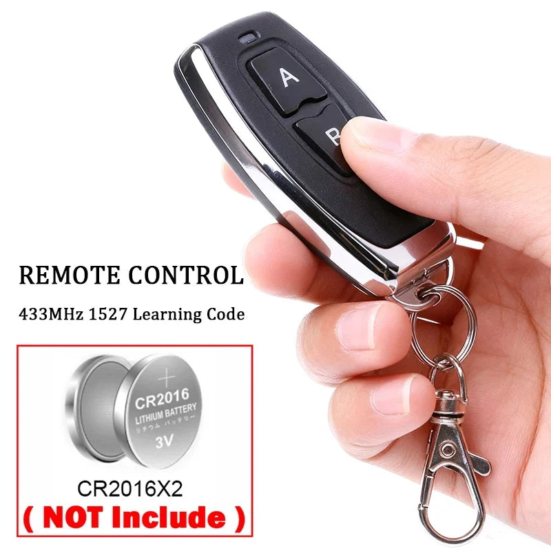 Work With Tuya WiFi Switch Universal RX-MULTI Garage Door Gate Remote Control Receiver Smart Controller 300-868MHz 9-30V 85-250V