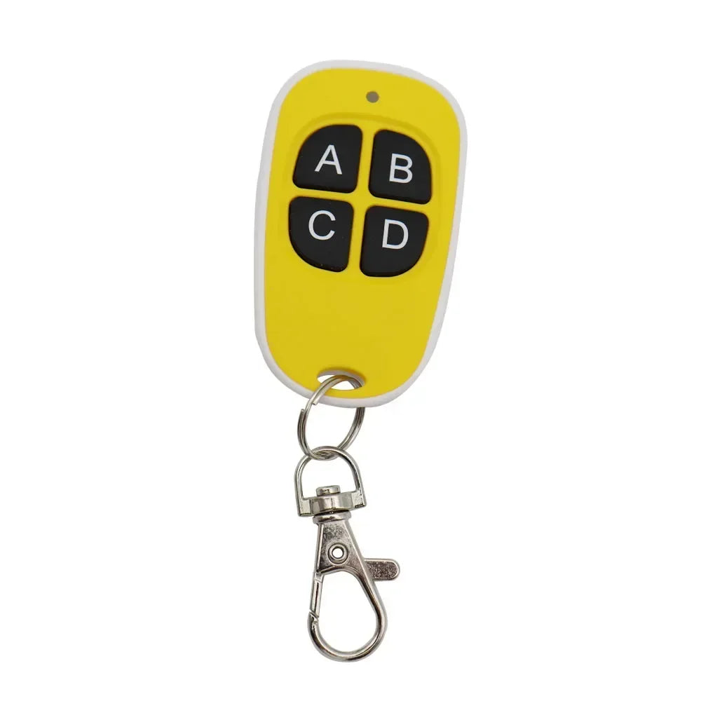 433MHz Door Remote Control  4 Keys Copy Garage  Universal Remote Control Cloning electric gate Remote Controller Duplicator Key