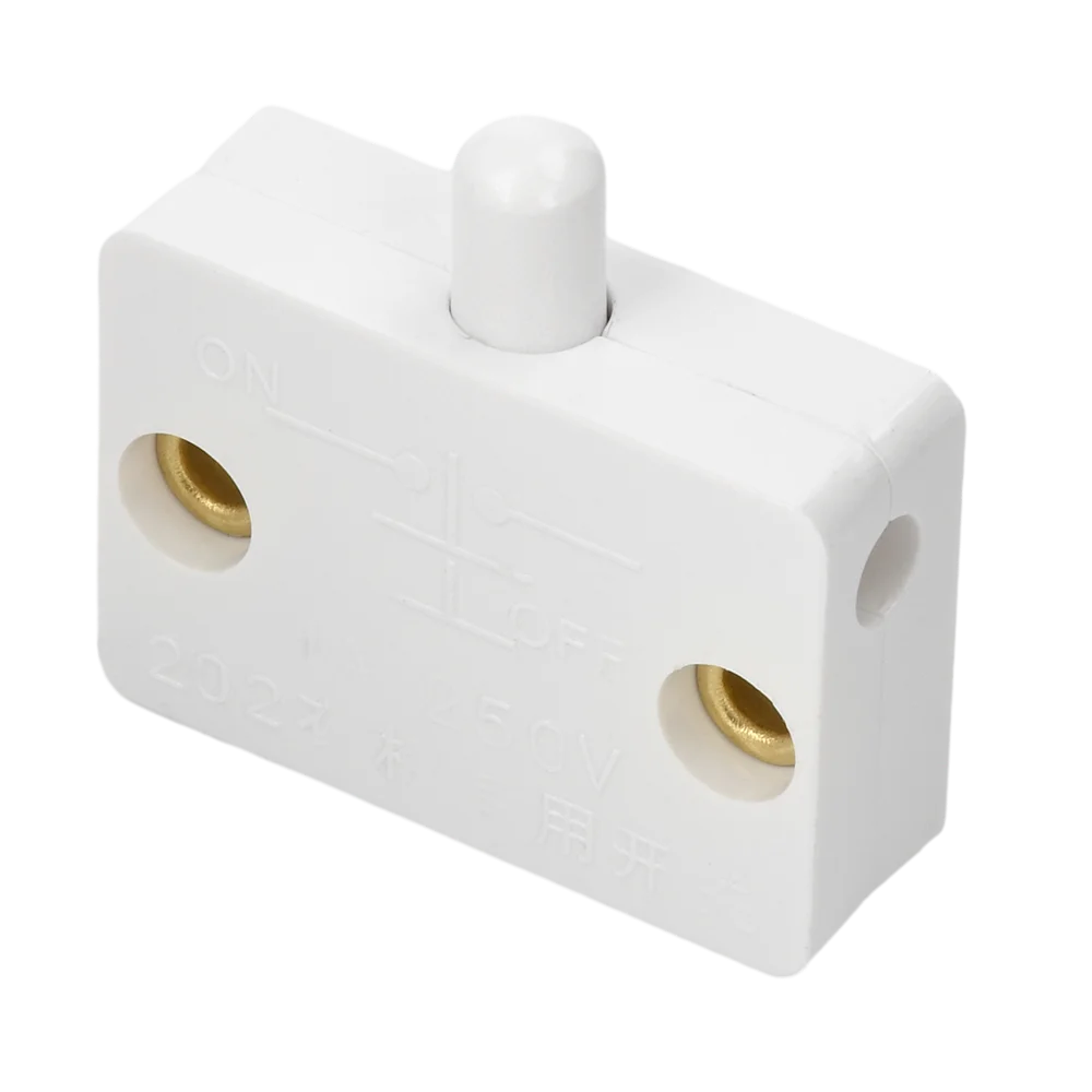 1/3PCS AC 250V Push Switches Door Switches Auto Switche Closet Light Switche Cabinet Door Switche Automatic Reset Push Switches
