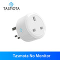 Tasmota UK Smart Plug 16A 20A with WiFi Power Energy Monitor App Remote Control Timer Schedule Voice Control for Alexa Google
