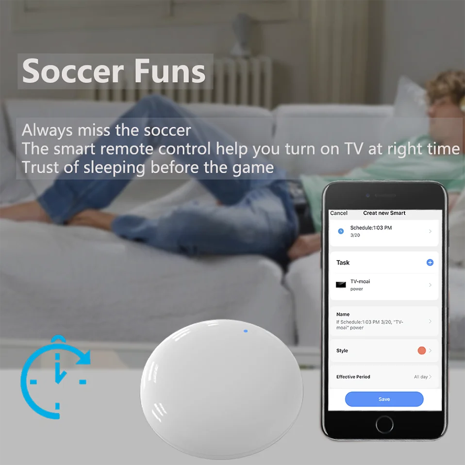 Tuya WiFi IR Remote Control Smart Universal for TV Air Conditioner Alexa Remote Control Work with Google Home Yandex Google