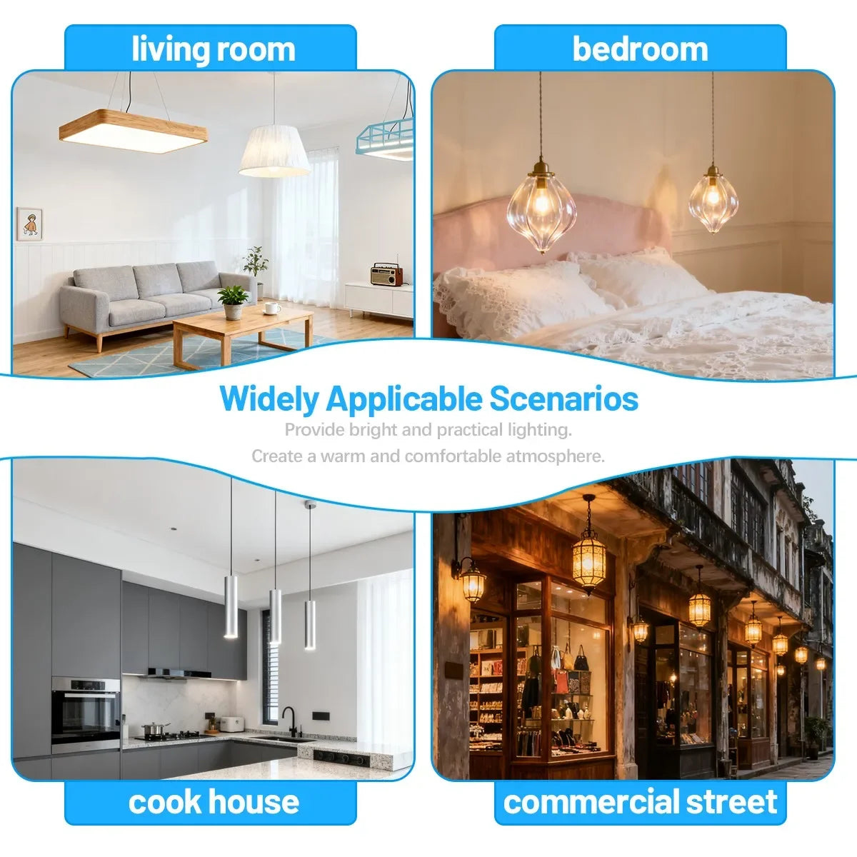 4PCS LED Bulb B22 Lamps 80-100LM/W 3W 8W 9W 12W 15W 18W 24W AC 220V 240V Lampada Light Bulbs LivingRoom Home Indoor LED Bombilla
