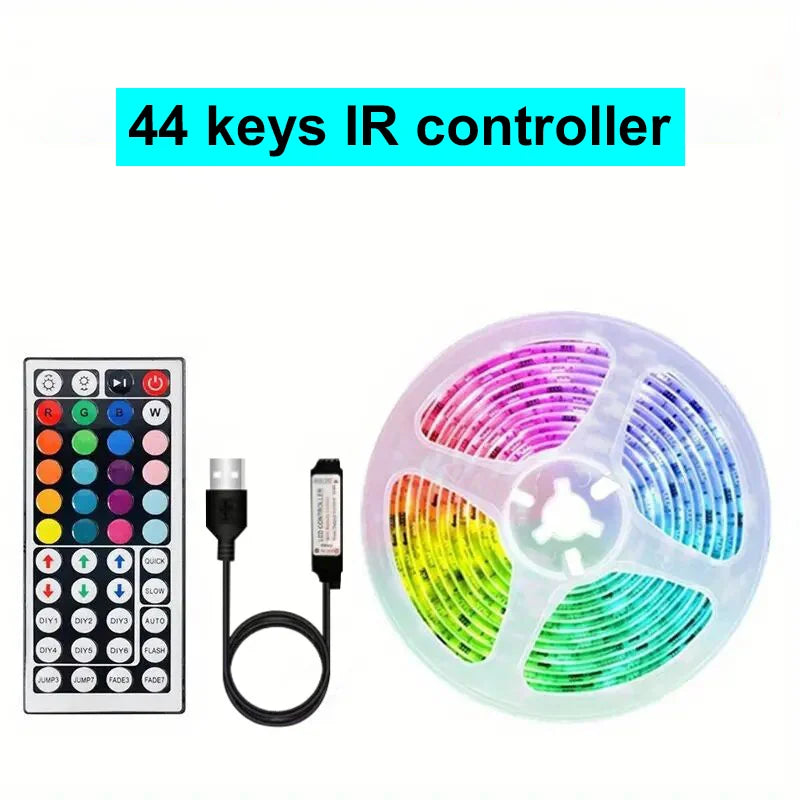Led Lights for Room Music Sync RGB 5080 Led Strip Lights 10m 20m Flexible Ribbon for Room Bedroom Decor TV Backlights