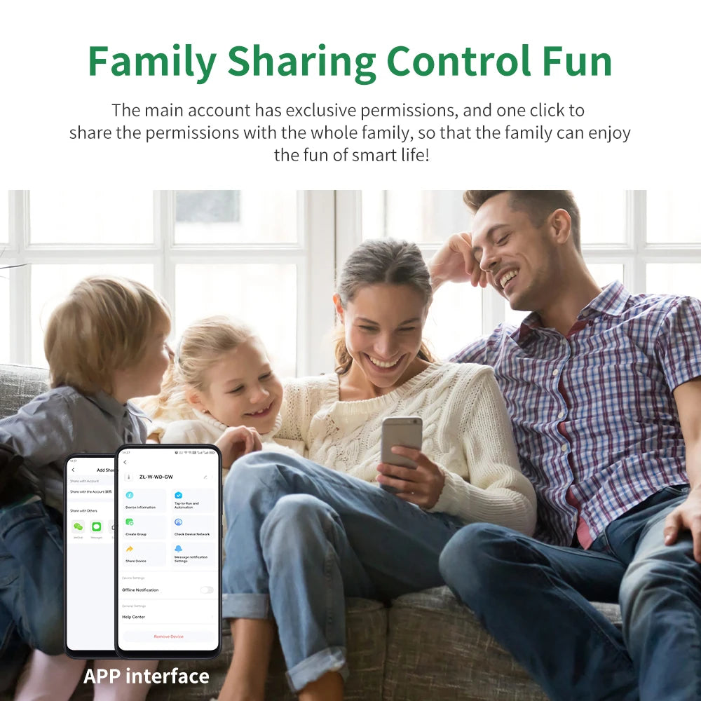 Smart Home 2.4G WIFI Temperature And Humidity Sensor Tuya APP Remote Control SmartLife Work With Alexa Google Assistant