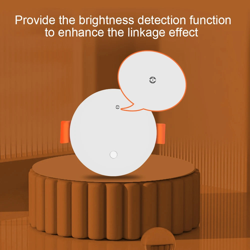 Tuya Zigbee Pir 24GHz Human Presence Sensor and Controller Millimeter Wave Smart Home Motion Sensor Luminance Smart On/Off