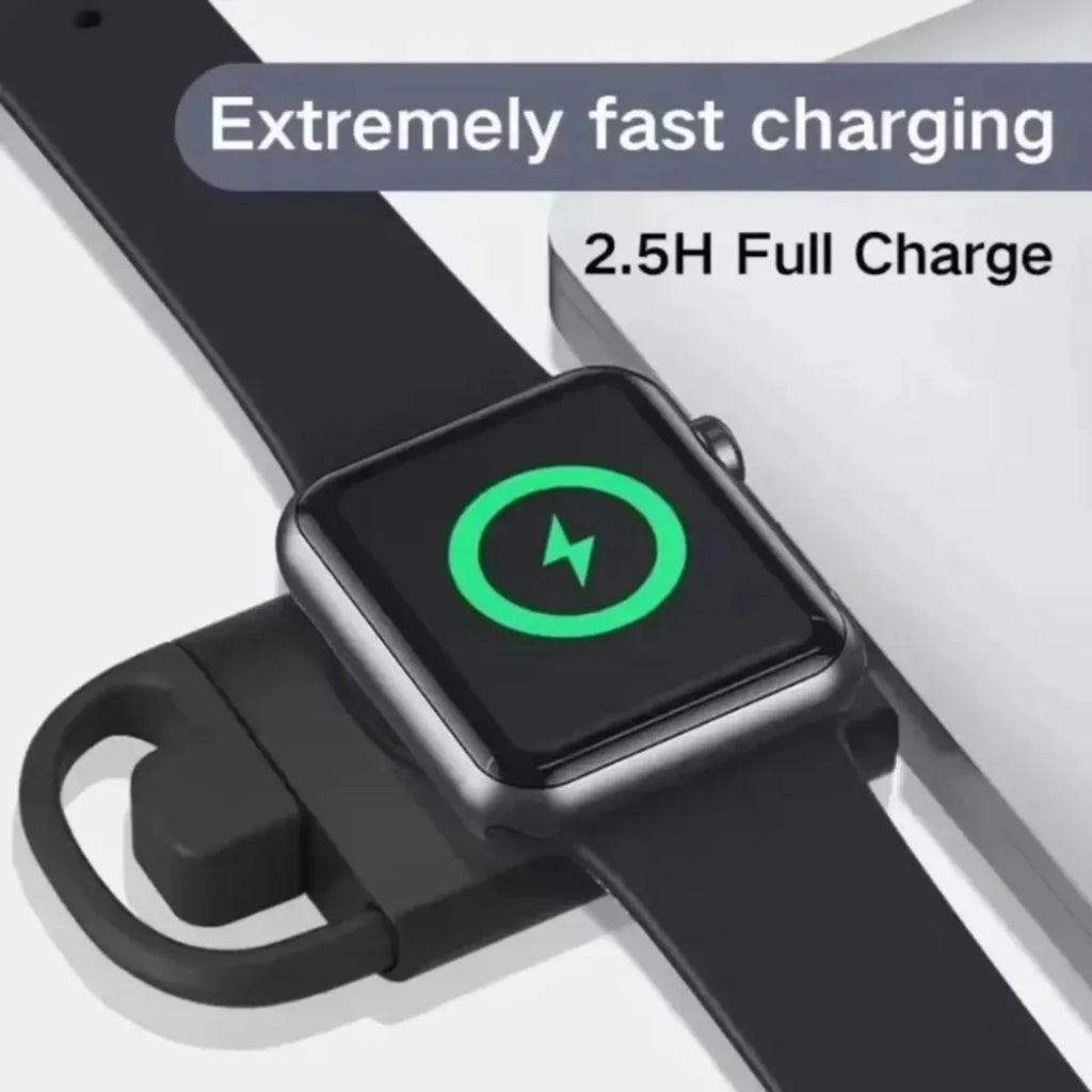2 in 1 USB and Type C Ports Smart Watch Wireless Charger Pad For Apple Watch Series 11 10 9 8 7 6 5 4 3 SE Fast Charging Stand