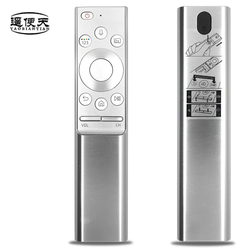 Remote Control for Samsung Smart Q7/Q8/Q9FN BN59-01270A/01274A/01300F/J/H/G/L QLED UHD 4K 3D TV (Metal Casing)