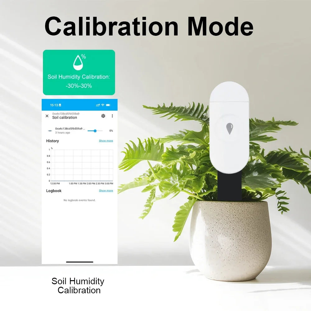 ZigBee Soil Moisture Sensor Humidity Temperature Tester Garden Automation Irrigation Detector Support Home Assistant Zigbee2MQTT