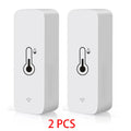 Tuya Smart Temperature And Humidity Sensor APP Remote Monitor For Smart Home SmartLife Work With Alexa Google Assistant WiFi