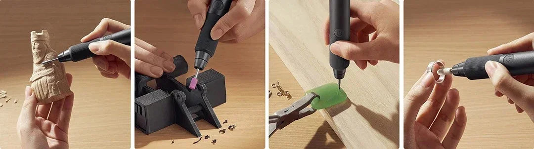 Mijia Electric Grinding Pen 22000r/min Brushless Motor Fast Carving Polishing Burnishing Drilling Mini Grinder Home Tool
