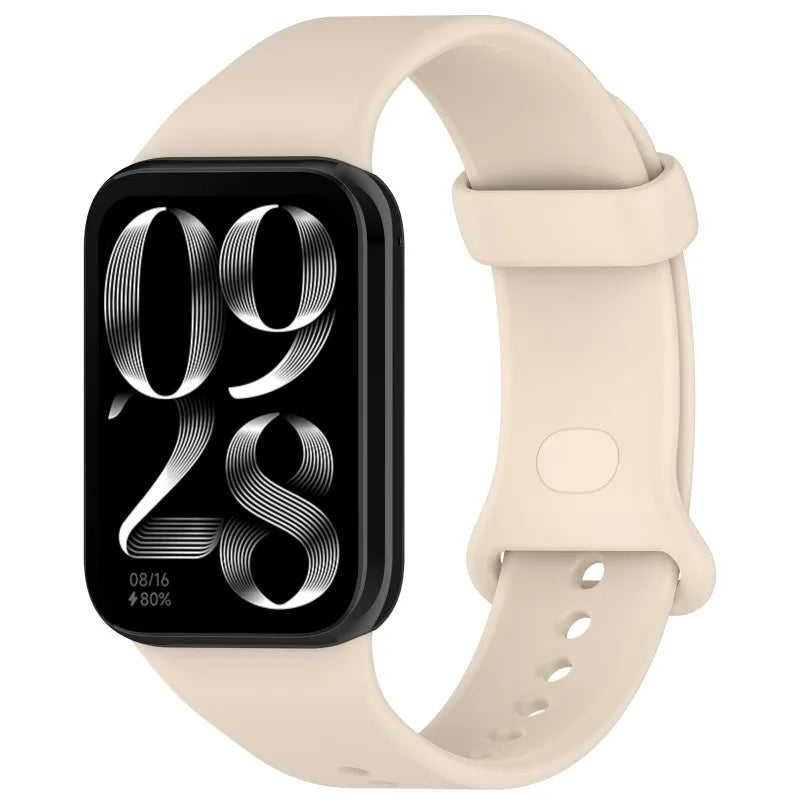 Official Silicone Band Strap for Xiaomi Mi band 9Pro/10 8 Pro Smart Watch Bracelet Replacement For Redmi Watch6 5 4 Accessories