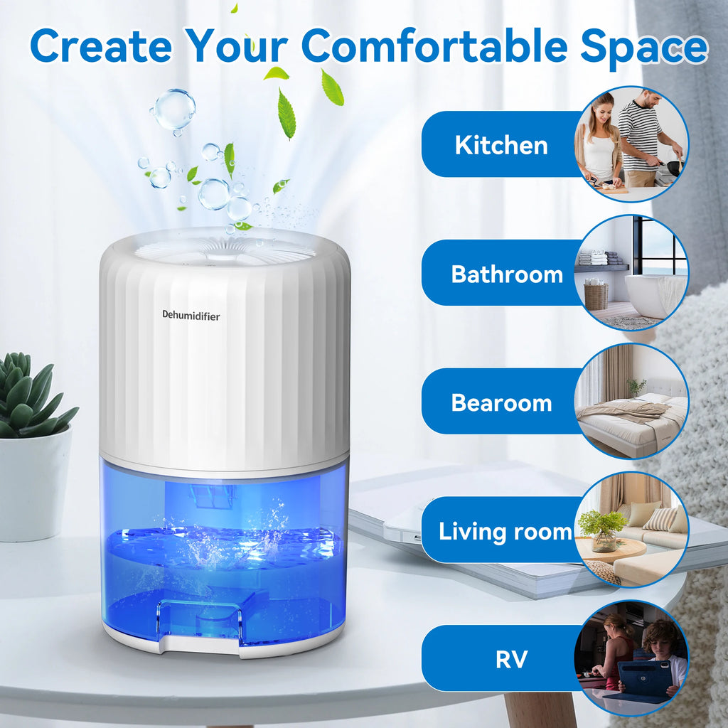 NEW Dehumidifier household intelligent dehumidifier indoor moisture absorption silent small air dryer dehumidifier