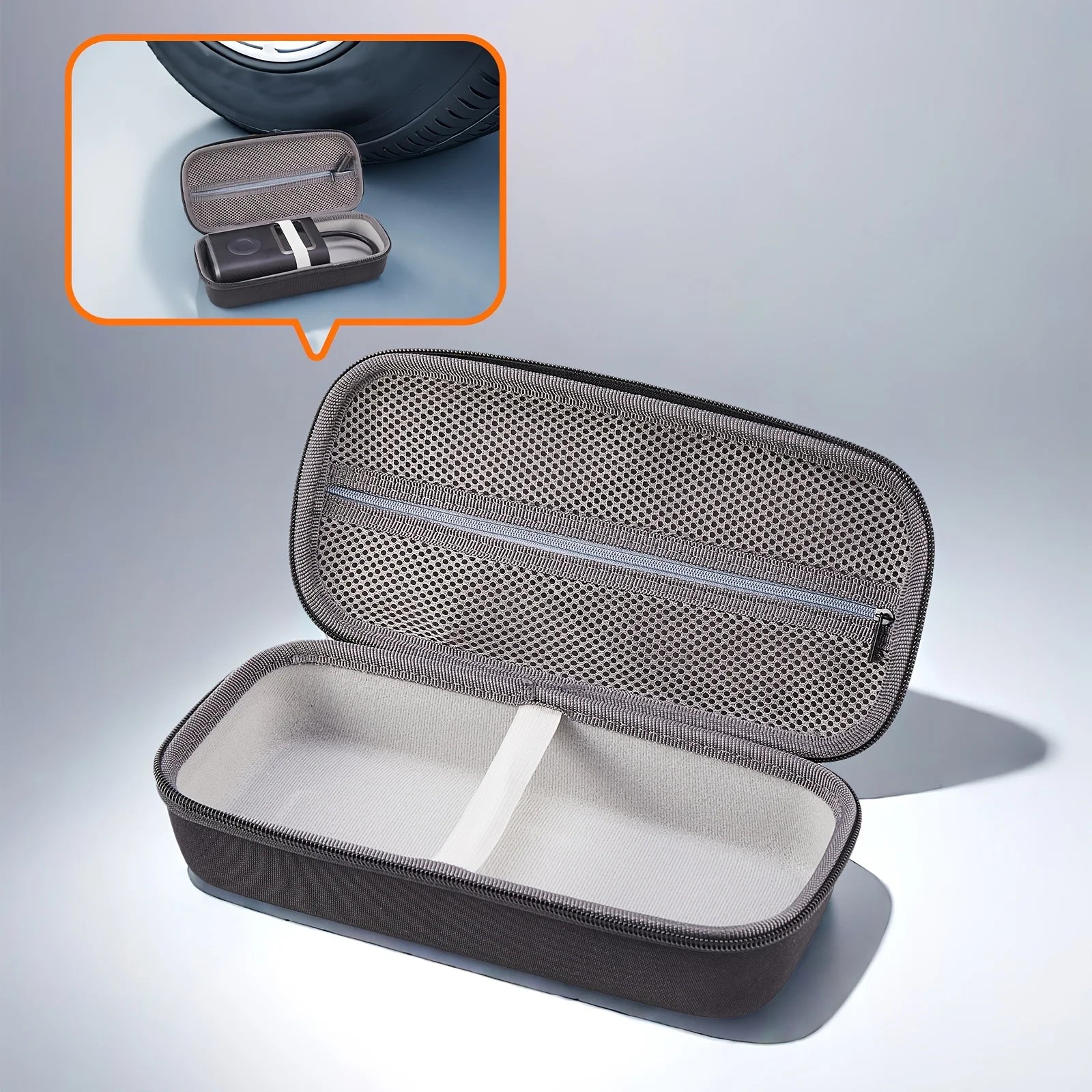 Hard EVA Protective Case for Xiaomi Mijia Car Air Pump Pro 2 Electric High Pressure Air Pump Protective Case Inflatable Box