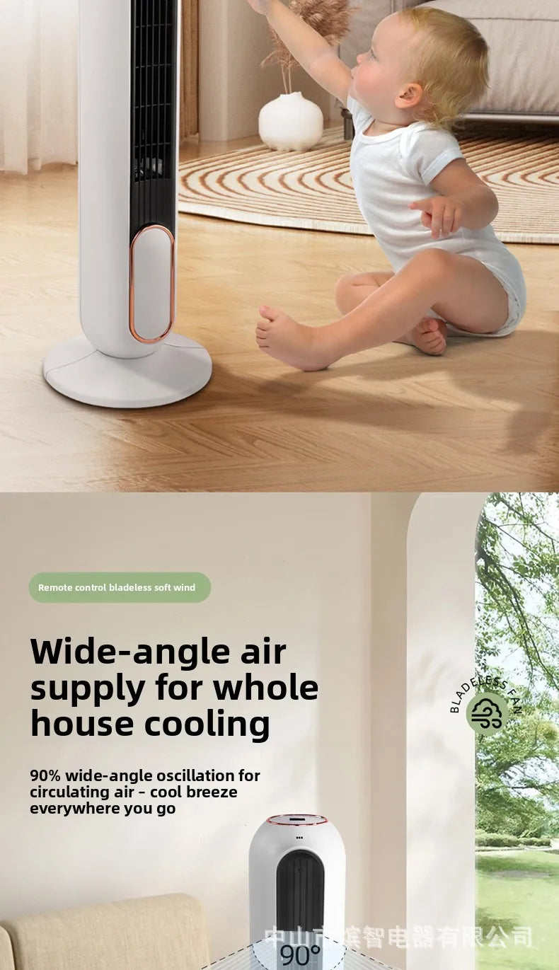 Tower Fan with Air Cooler and Smart Voice Function for Home Use Cooling Fan