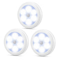 AMIR Upgraded Motion Sensor Light Cordless Battery-Powered LED Night Light Stair Lights Wall Lights for Hallway Bedroom Kitchen