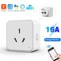 TUYA Australian and New Zealand standard smart socket voice control, wifi, mobile phone remote timing control