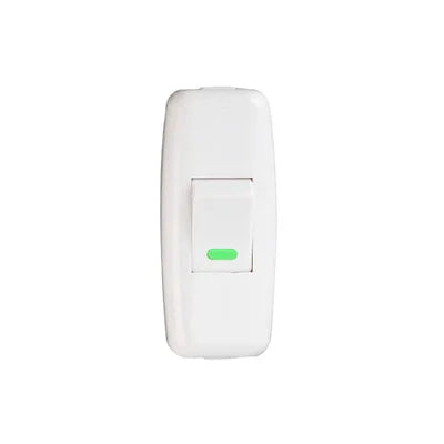 Boat Shape Switch Home Light Switches Classic White Inline On/Off Table Lamp Switches Wires Cable Switches Electrical Accessorie