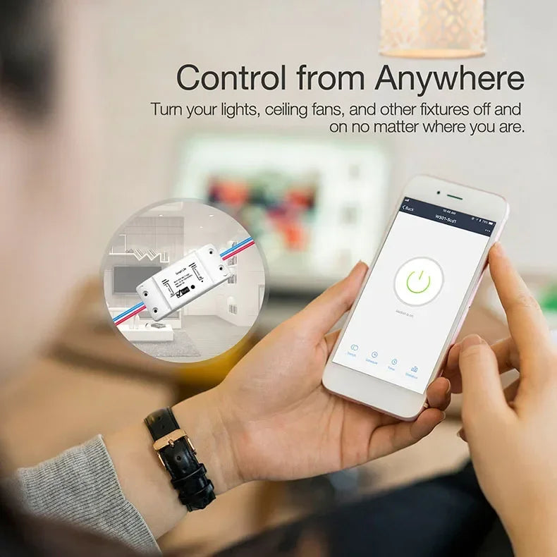 AC220V Tuya WiFi Smart Motorized Ball Valve Normally Closed Timing Water Switch Electric Valve with Smart Life Alexa Google Home