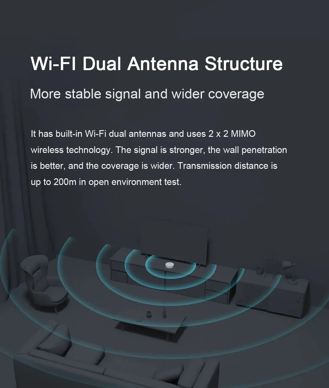 China Version Xiaomi Mijia Smart Multi-Mode Gateway Controlled By Voice Remote Control And Automation Smart Linkage Mesh Hub