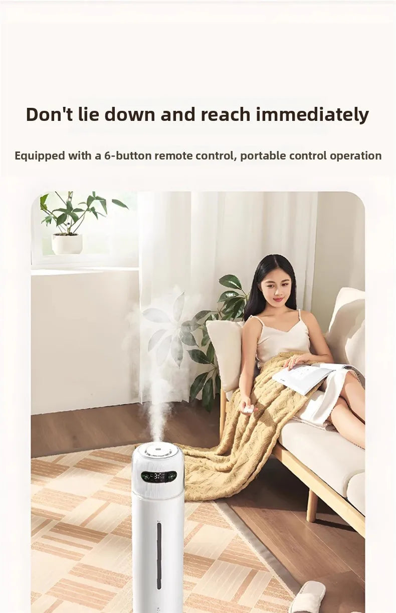 10L Smart Humidifier for Home Ultra-Quiet, Auto Shut-Off Quiet Humidifier For Baby Nurse Suitable for Bedroom/Living Room/Office