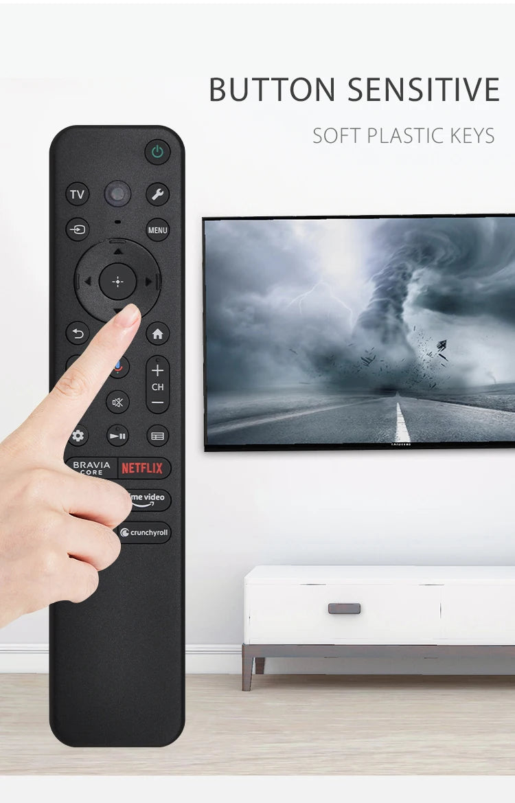 New RMF-TX810U Voice Remote Control For Sony TVs - Bluetooth Voice Backlight Buttons Works with XR/OLED Series