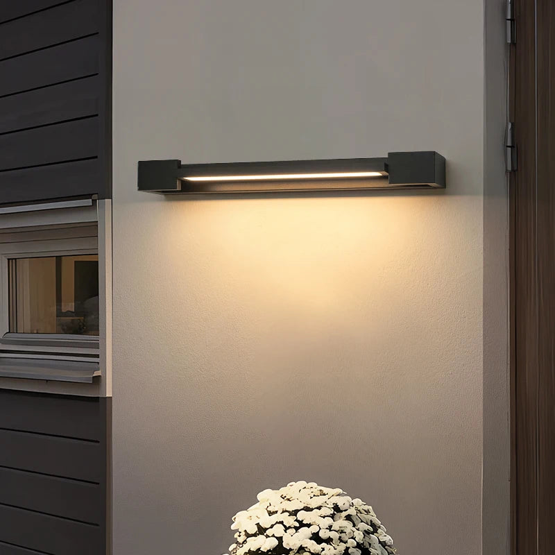Latest 2026 Rotatable Adjustable LED Wall Lamp,IP65 Aluminum Long Strip Sconce for Bedroom Computer Room Villa Store Interior