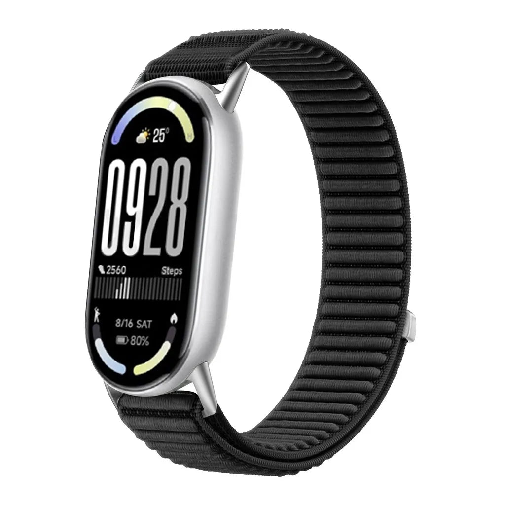 Braided Strap for Mi Band 10 9 8 Woven Bracelet Nylon Wristband Accessories for Xiaomi Smart Band 10 9 8 eramic Edition