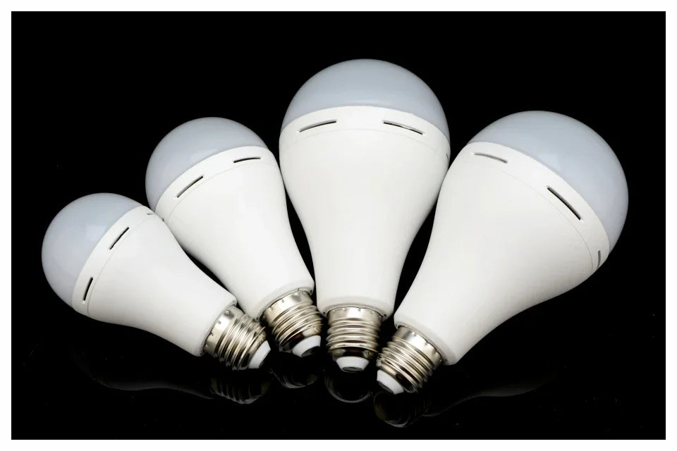 Emergency LED Light Bulb E27 7w 9w 12w 15w Rechargeable 1200mAh Battery 85-265V 110V 220V for Camping Tent Lamp Outdoor Lighting