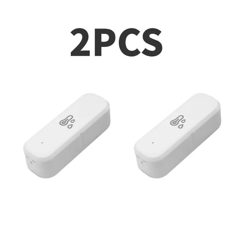 Smart Home 2.4G WIFI Temperature And Humidity Sensor Tuya APP Remote Control SmartLife Work With Alexa Google Assistant
