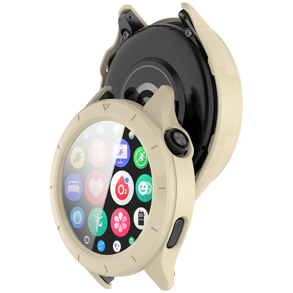 PC Case + Tempered Glass For Xiaomi Watch S4 Full Shell Screen Protector Bumper Cover For Xiaomi Watch S4 eSIM Smart Accessorie