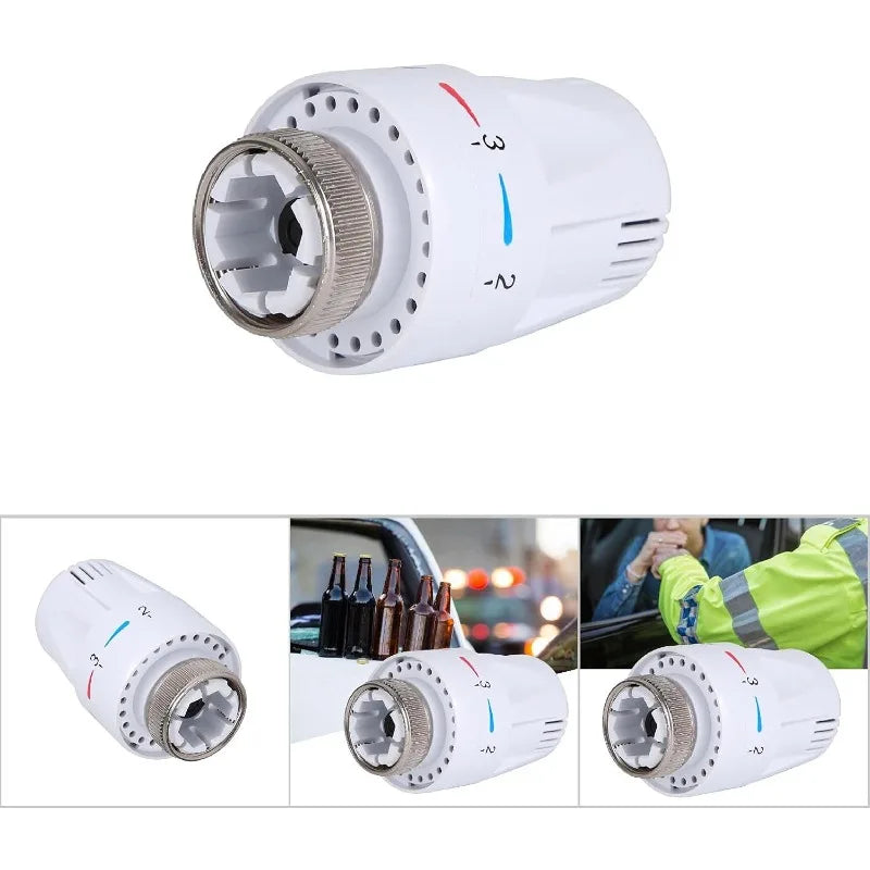 Adjustable Floor Heating Temperature Control Thermostat Valve M30*1.5 Radiator Thermostatic Control Valve