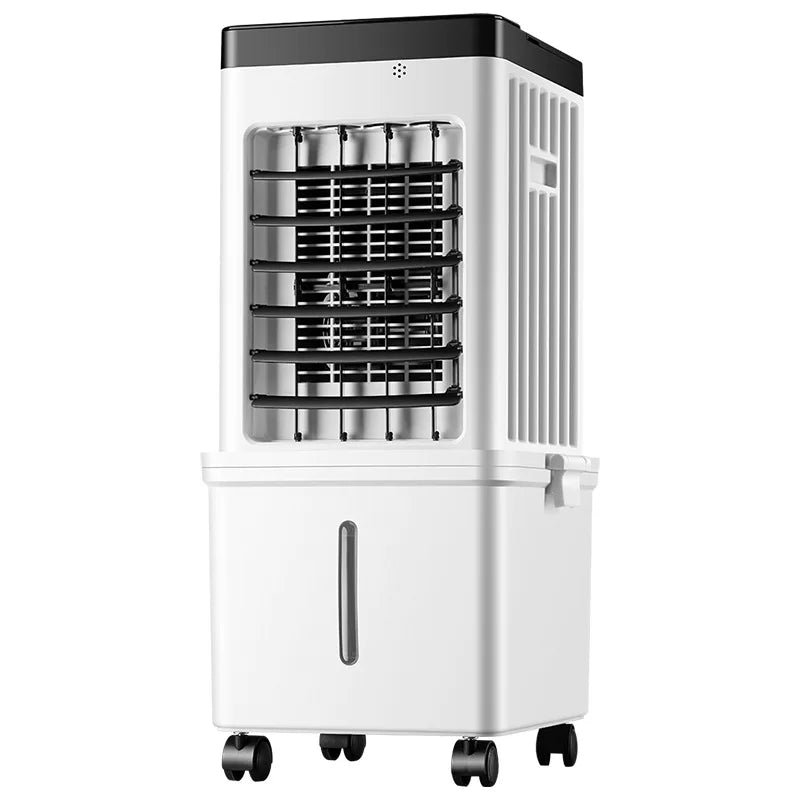 Smart Remote Control Air Cooler 3D Oscillating Energy Saving Quiet Air Conditioning Fan Wide-angle Air Supply for Home Office