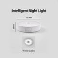 LED Night Lamp Human Body Sensor Automatic Lighting Type-C Charging Wireless Magnetic Magentic Night Light Smart Light Bathroom