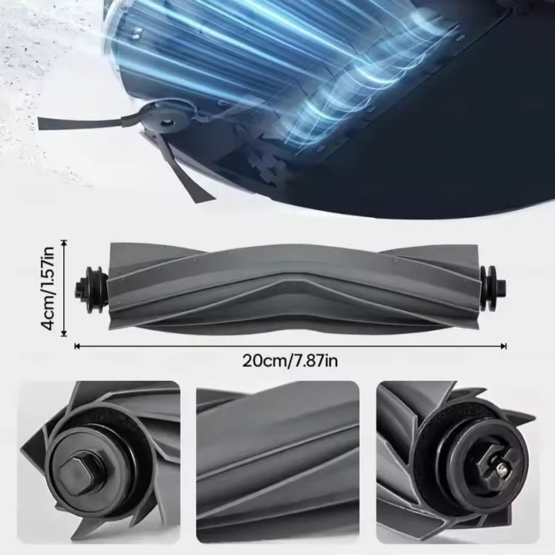 For Dreame L40 Ultra / X40 Ultra Vacuum Cleaner Accessories Main Side Brush HEPA Filter Mop Cloths Dust Bag Spare Parts