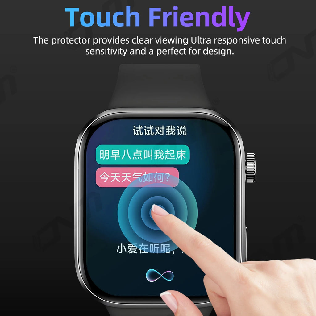 3D Protection Film for Xiaomi Redmi Watch 6 Screen Protector, Full Coverage Anti-scratch for Watch6 Accessories ( Not Glass )
